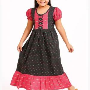 Girls Cotton Frock Nighty 4