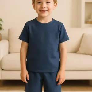Boy’s Popcorn T-Shirt & Shorts Set 4